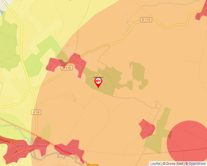 Carte Géoportail pour les drones de loisir