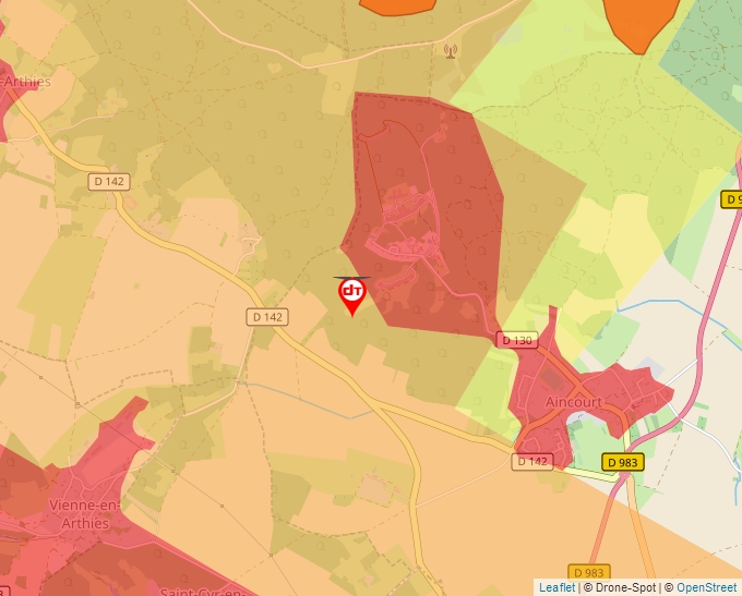 Carte Géoportail pour les drones de loisir