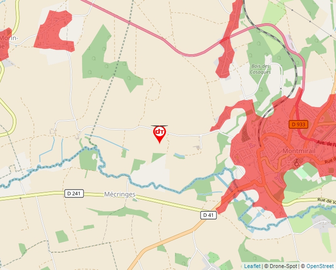 Carte Géoportail pour les drones de loisir