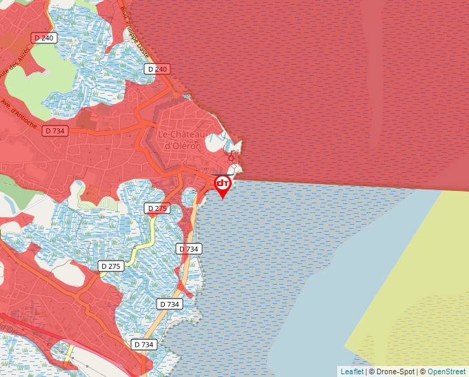 Carte Géoportail pour les drones de loisir