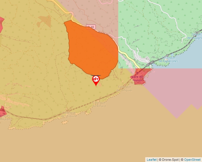 Carte Géoportail pour les drones de loisir