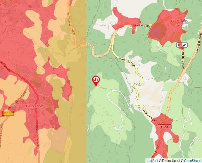 Carte Géoportail pour les drones de loisir