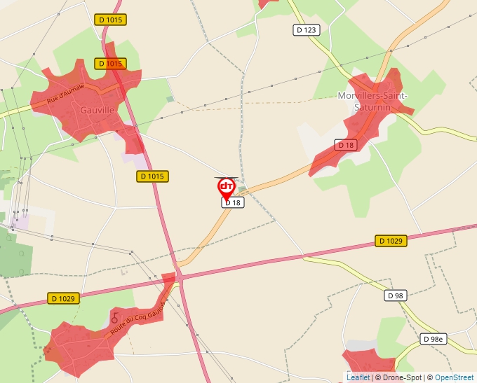 Carte Géoportail pour les drones de loisir