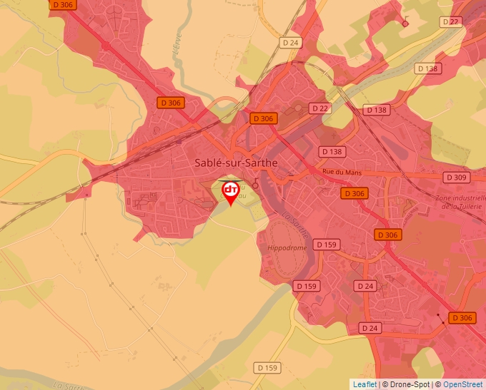 Carte Géoportail pour les drones de loisir