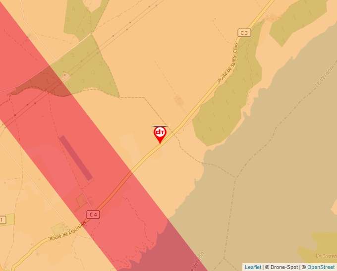 Carte Géoportail pour les drones de loisir
