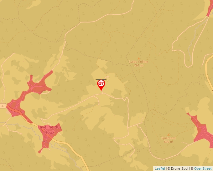 Carte Géoportail pour les drones de loisir