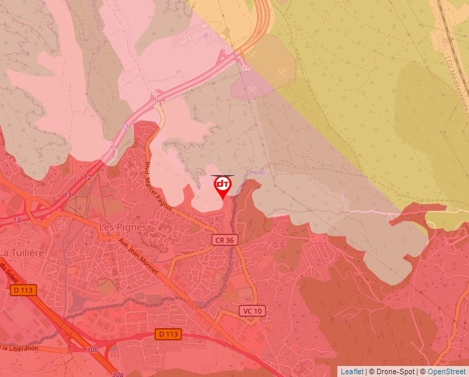 Carte Géoportail pour les drones de loisir