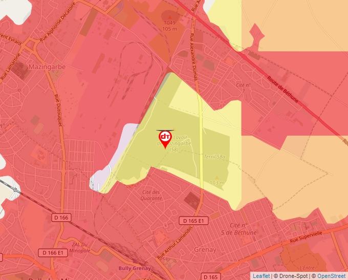 Carte Géoportail pour les drones de loisir