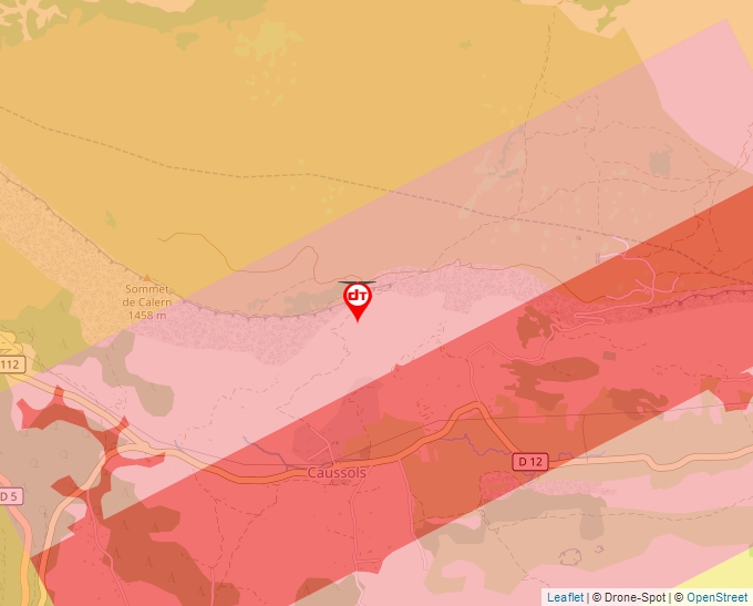 Carte Géoportail pour les drones de loisir