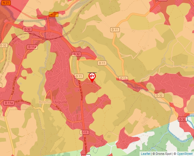 Carte Géoportail pour les drones de loisir