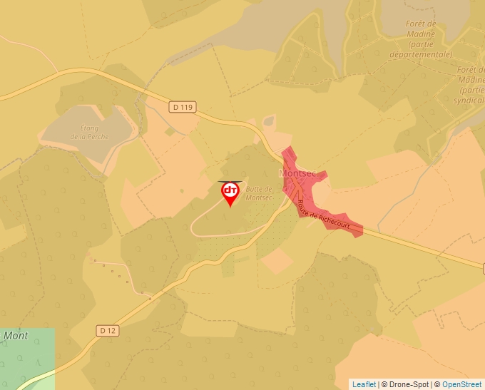 Carte Géoportail pour les drones de loisir