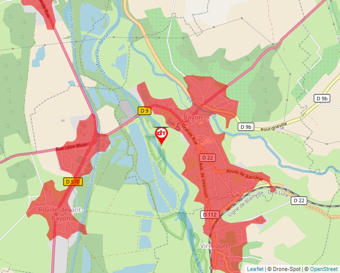 Carte Géoportail pour les drones de loisir