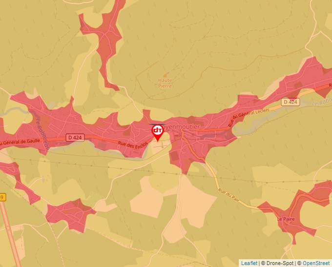 Carte Géoportail pour les drones de loisir