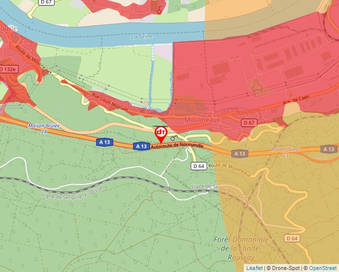 Carte Géoportail pour les drones de loisir