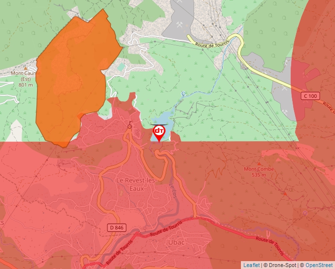 Carte Géoportail pour les drones de loisir