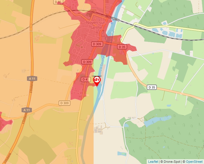 Carte Géoportail pour les drones de loisir