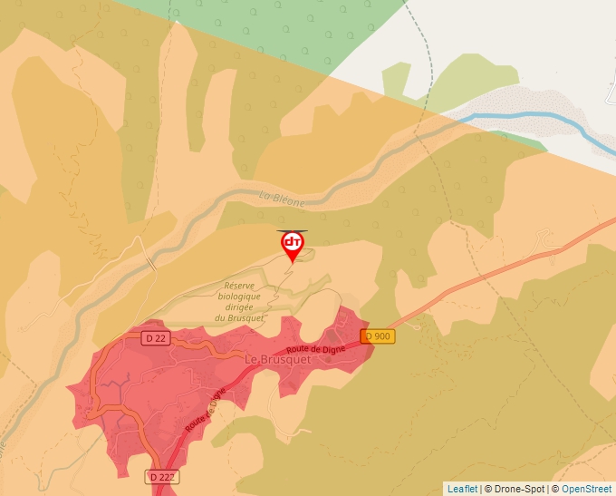 Carte Géoportail pour les drones de loisir