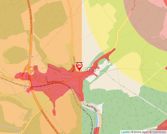 Carte Géoportail pour les drones de loisir