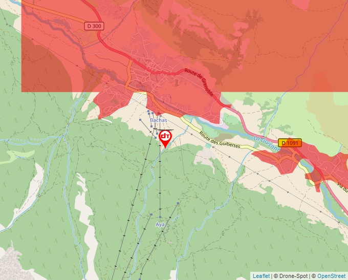 Carte Géoportail pour les drones de loisir