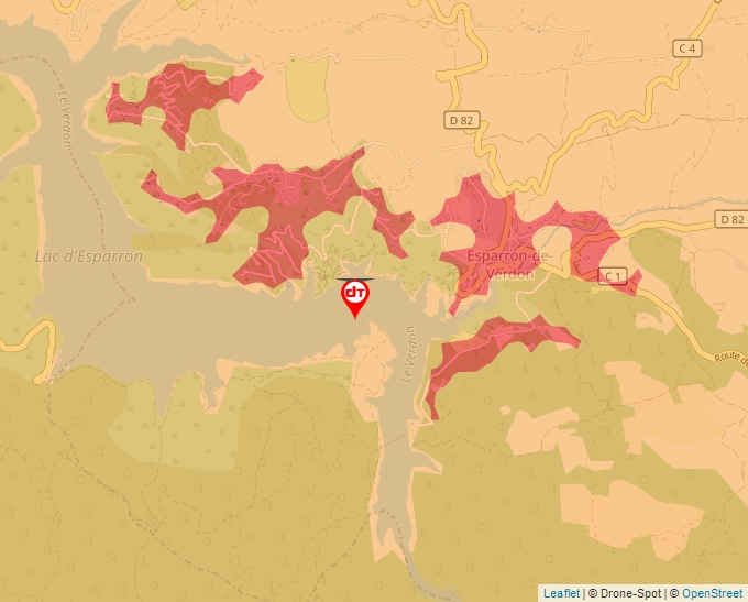 Carte Géoportail pour les drones de loisir