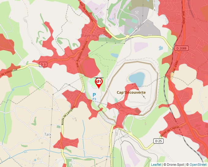 Carte Géoportail pour les drones de loisir