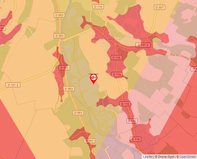 Carte Géoportail pour les drones de loisir