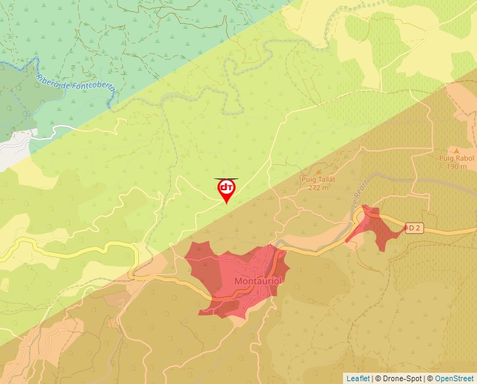 Carte Géoportail pour les drones de loisir