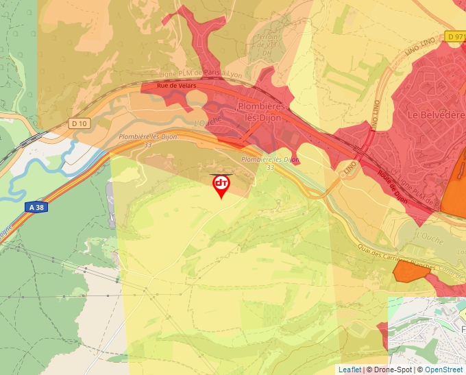 Carte Géoportail pour les drones de loisir