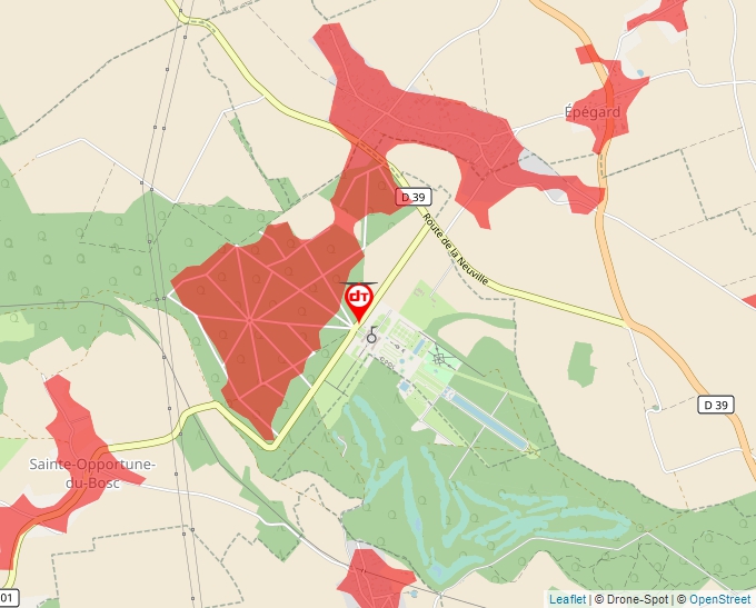 Carte Géoportail pour les drones de loisir