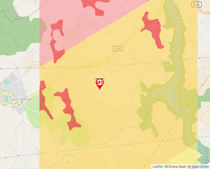 Carte Géoportail pour les drones de loisir