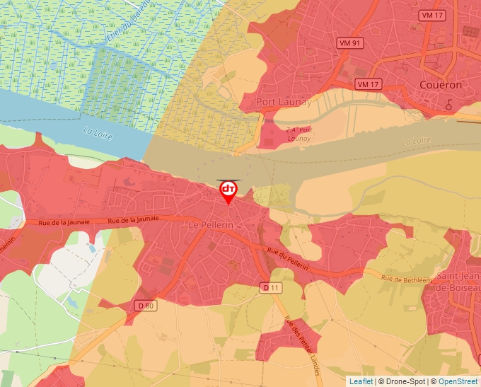 Carte Géoportail pour les drones de loisir