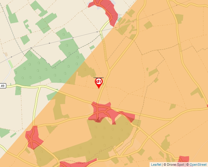 Carte Géoportail pour les drones de loisir