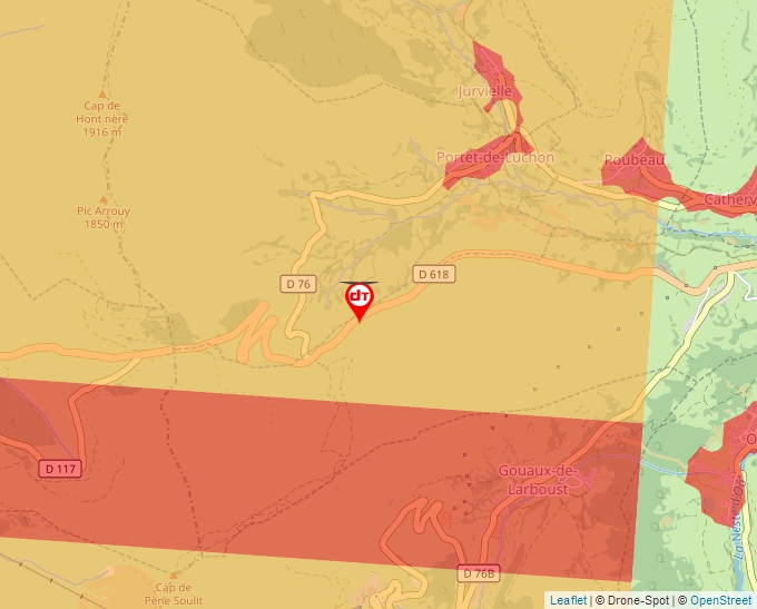 Carte Géoportail pour les drones de loisir