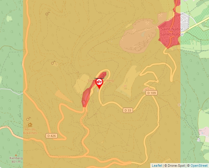 Carte Géoportail pour les drones de loisir