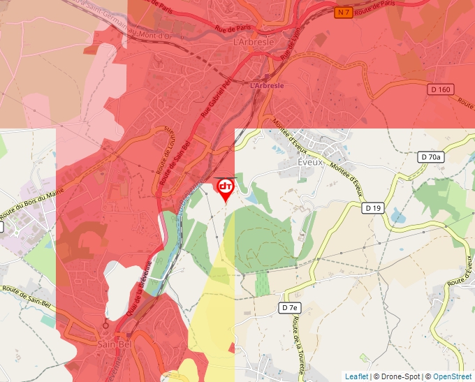 Carte Géoportail pour les drones de loisir