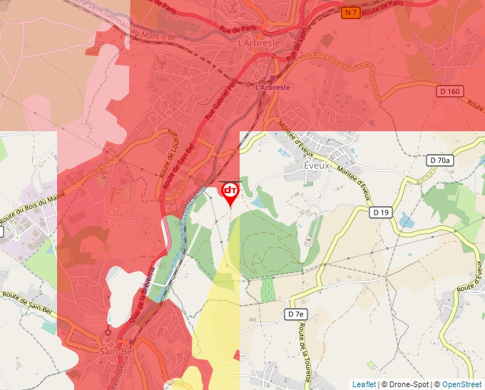 Carte Géoportail pour les drones de loisir