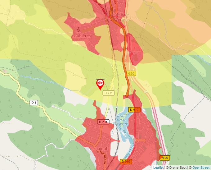 Carte Géoportail pour les drones de loisir