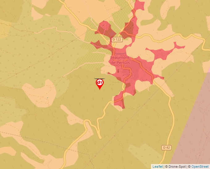 Carte Géoportail pour les drones de loisir