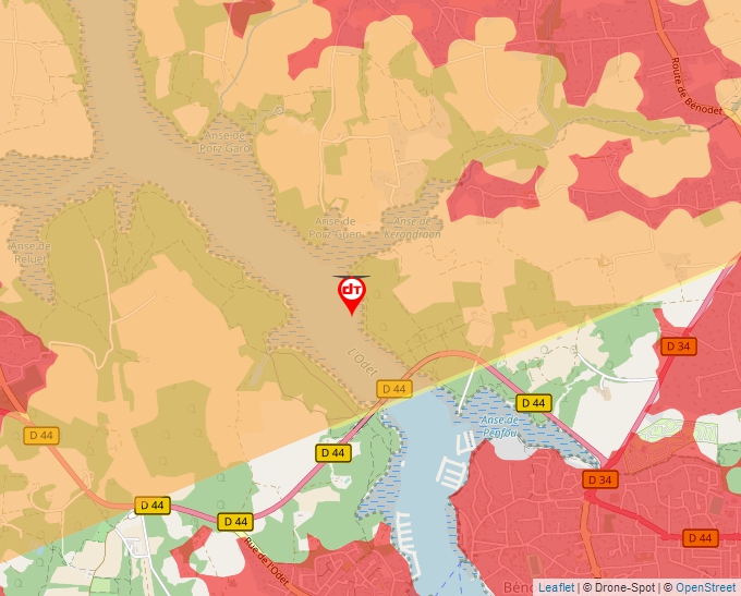 Carte Géoportail pour les drones de loisir