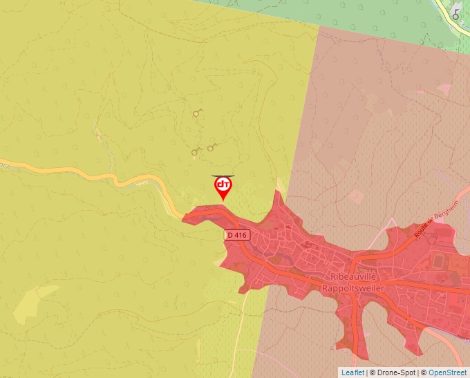 Carte Géoportail pour les drones de loisir