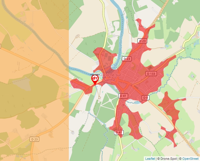 Carte Géoportail pour les drones de loisir