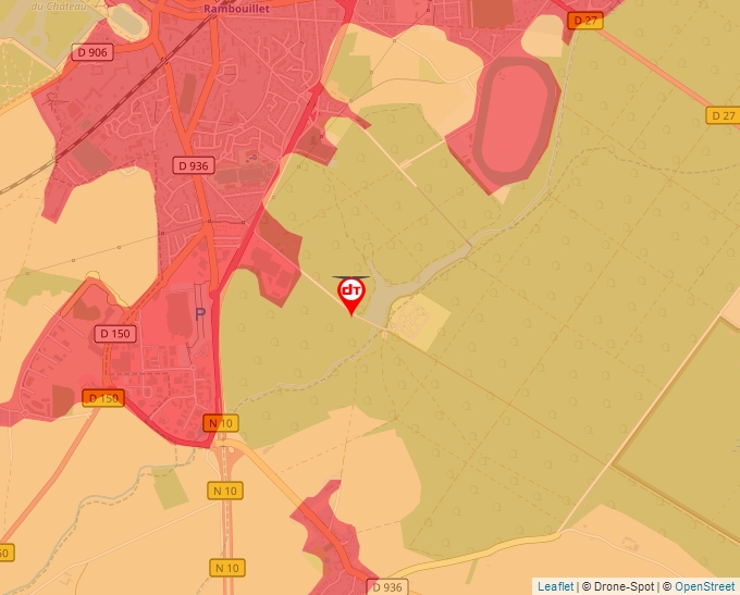 Carte Géoportail pour les drones de loisir