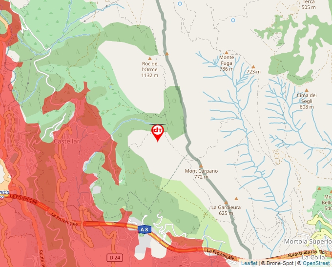 Carte Géoportail pour les drones de loisir