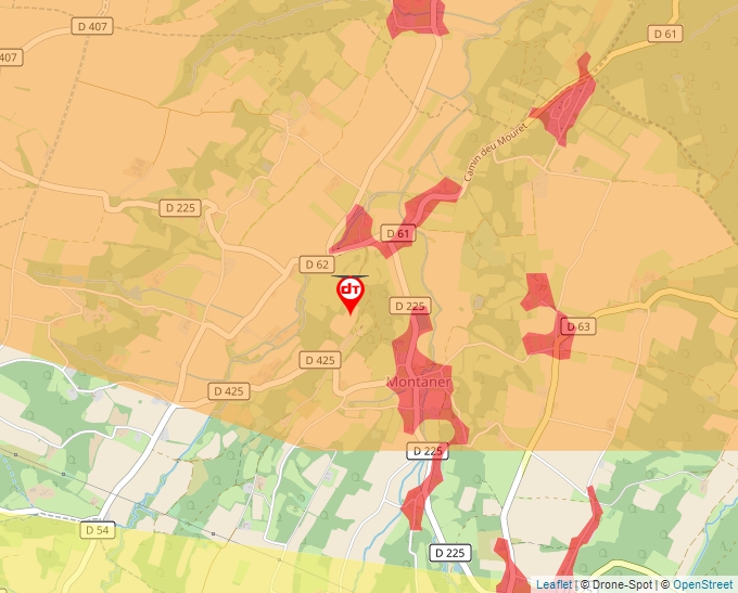 Carte Géoportail pour les drones de loisir