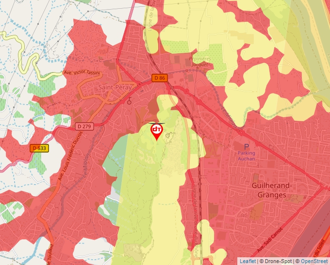 Carte Géoportail pour les drones de loisir