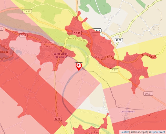 Carte Géoportail pour les drones de loisir