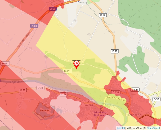 Carte Géoportail pour les drones de loisir