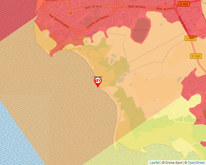 Carte Géoportail pour les drones de loisir