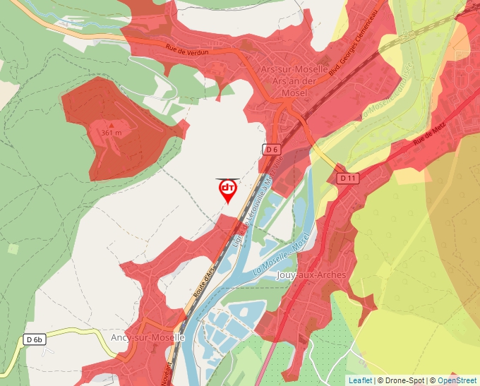 Carte Géoportail pour les drones de loisir