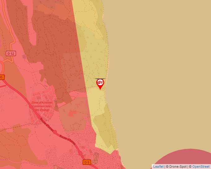 Carte Géoportail pour les drones de loisir